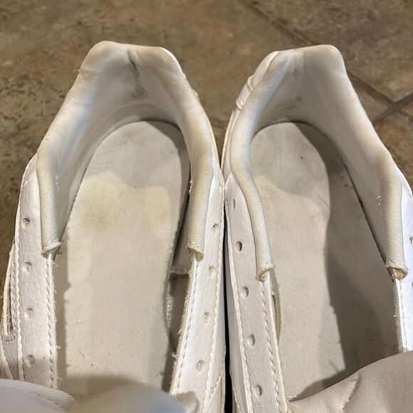 Reebok Classic White Leather Sneaker Shoe Mens 5.5 EU 37 1Y3501 Athletic - Picture 5 of 13